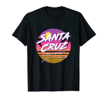 Load image into Gallery viewer, Santa Cruz California Fun 1980s Tropical Graphic T-Shirt-2407758