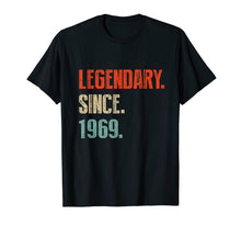 Load image into Gallery viewer, 1969 classic Legendary since 1969 birthday T-Shirt