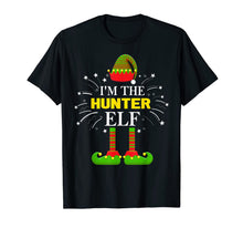 Load image into Gallery viewer, I'm The Hunter Elf Matching Funny Family Elf Christmas Gifts T-Shirt