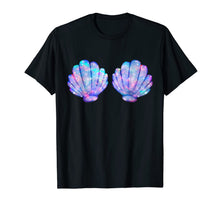 Load image into Gallery viewer, Mermaid Seashell Bra / Bikiny Funny Party Costume / Gift T-Shirt