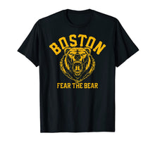 Load image into Gallery viewer, Fear The Bear Hockey Beware of Boston Sports Fan Bruin Gift T-Shirt-446288