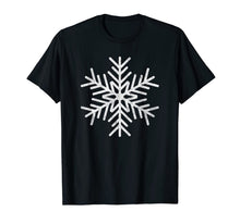 Load image into Gallery viewer, White Snowflake Cool Winter Sports Xmas Gift Men Women Kids T-Shirt