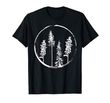 Load image into Gallery viewer, Floral Forest Circle Tree Loving Forest Tree T-Shirt-595280