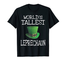 Load image into Gallery viewer, World's Tallest Leprechaun Funny St Patrick's Day Boys Men T-Shirt-977316