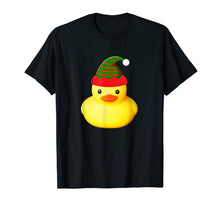 Load image into Gallery viewer, Cute Rubber Duck Christmas Elf Funny Goblin Costume Gift T-Shirt-2069355