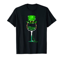 Load image into Gallery viewer, Happy St Patrick's Day Shamrock Wine Glass Costume Men Women T-Shirt-830083
