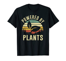 Load image into Gallery viewer, Vintage Powered By Plants Shirt Vegan Vegetarian-122297