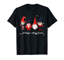 Load image into Gallery viewer, Just Hangin' With My Gnomies Funny ugly Sweater Christmas T-Shirt