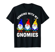 Load image into Gallery viewer, Hanging With My Gnomies, Christmas Garden Gnome Costume T-Shirt