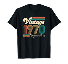 Load image into Gallery viewer, 50th Birthday Gift - Vintage 1970 - Retro Bday 50 Years Old T-Shirt-840780