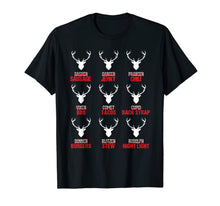 Load image into Gallery viewer, Funny Christmas Reindeer Hunter Deer Meat Hunting Gifts T-Shirt