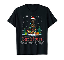 Load image into Gallery viewer, Christmas Rottweiler Pajama Lights Funny Gift Love Dog T-Shirt