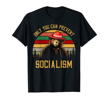 Load image into Gallery viewer, Vintage Only Can You Prevent Maga Socialism Funny Gift T-Shirt