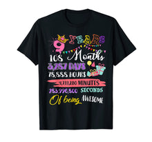 Load image into Gallery viewer, 9th Birthday Tshirt For Girls 9 Years Old Being Awesome Gift T-Shirt-268822