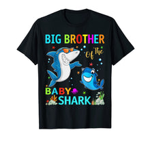 Load image into Gallery viewer, Big Brother Of The Baby Shark Birthday Big Brother Shark T-Shirt-217268