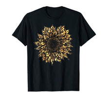 Load image into Gallery viewer, Cool Cheetah Leopard Print Sunflower Tshirt for Women Girls T-Shirt-697367