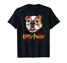 Load image into Gallery viewer, Harry Pawter Cute & Funny Old English Bulldog for Christmas T-Shirt