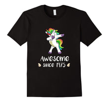 Load image into Gallery viewer, Awesome Since 1975 T-Shirt Cute Unicorn 43rd Birthday Gift