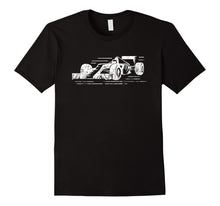 Load image into Gallery viewer, Formula Racecar Distressed Style Racing T-Shirt