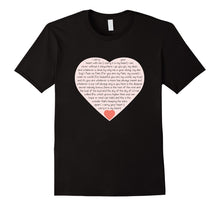 Load image into Gallery viewer, i carry your heart with me poetry quote shirt