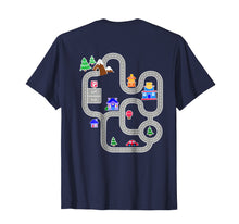 Load image into Gallery viewer, Play Cars on Daddy's Back, Car Play Mat Shirt, Gift for Dad