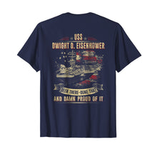 Load image into Gallery viewer, Navy USS Dwight D. Eisenhower (CVN-69) T-shirt