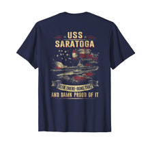 Load image into Gallery viewer, Navy USS Saratoga (CV-60) T-shirt