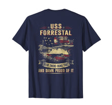Load image into Gallery viewer, Navy USS Forrestal (CV-59) T-shirt