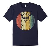 Load image into Gallery viewer, Alpaca, Llama T-Shirt Gifts: Vintage, Retro No Prob Llama