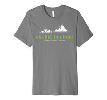 Load image into Gallery viewer, Skellig Michael Souvenir Gift T-Shirt (Celtic Design)