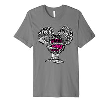 Load image into Gallery viewer, Black Girl Magic Word Montage T-shirt