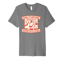 Load image into Gallery viewer, Southpaw regional wrestling t shirt