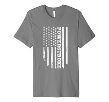 Load image into Gallery viewer, American Flag Powerstroke T-Shirt