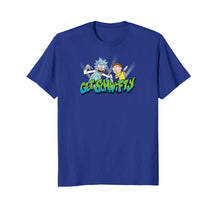 Load image into Gallery viewer, Get Schwifty - Distressed Rick and Morty T-Shirt