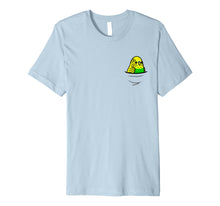 Load image into Gallery viewer, Pocket Bird' Range - Green &Yellow Budgie Teeshirt