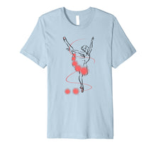 Load image into Gallery viewer, Ballerina T-shirt, Ballet on Pointe Shoes and Sports