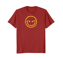 Load image into Gallery viewer, Evil Smiley Face Shirt - custom funny design 100% Cotton