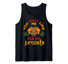 Load image into Gallery viewer, Funny Thanksgiving Pilgrim Turkey Tank Top