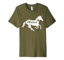 Load image into Gallery viewer, Mom Life Shirts Mama Unicorn Tees Mother Mommy Women Gifts