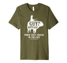 Load image into Gallery viewer, Guy on a Buffalo T-shirt ~ Possum Possee Funny