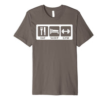 Load image into Gallery viewer, EAT SLEEP GYM - Motivation Premium T-Shirt