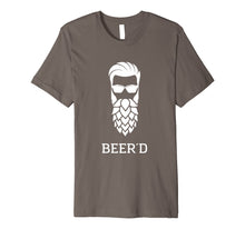 Load image into Gallery viewer, Beer'd Hop Beard for Beer Drinkers Tee