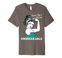 Load image into Gallery viewer, Cervical Cancer - Warrior Unbreakable - T-Shirt for Women
