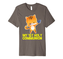 Load image into Gallery viewer, My 1st Holy Communion Dabbing Cat Gifts for Boy Girl Premium T-Shirt