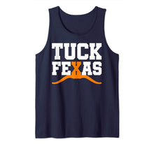 Load image into Gallery viewer, Tuck Fexas Horns Tank Top