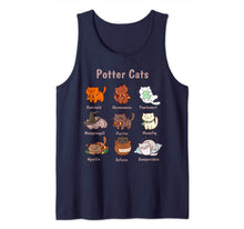 Load image into Gallery viewer, Potter Cats Cute Harry Pawter Kitten Gift for Cats Lover Tank Top-1003974