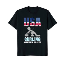 Load image into Gallery viewer, Curling 2018 Winter Sports Games Chess on Ice Gift T-Shirt