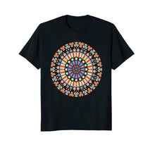Load image into Gallery viewer, Rose Window T-Shirt Catherine Notre Dame Gothic Cathedral