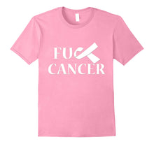 Load image into Gallery viewer, Anti Cancer FU Awareness Ribbon T Tee Shirt