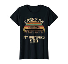 Load image into Gallery viewer, Carry on my Wayward Son TShirt - Vintage Tee Shirt Gift